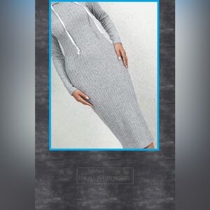 Casual Long Sleeve Slim Dress For Fall & Winter, Women's Clothing